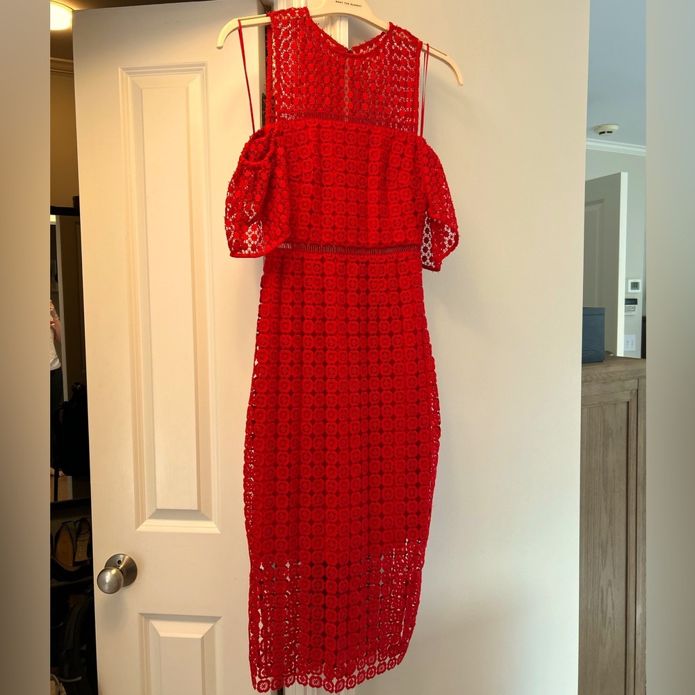 Red Slate and Willow Party dress size 0